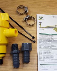 INTAKE KIT,FLUSHING,LOW PRESSURE